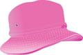 CHILDS BUCKET HAT WITH REAR TOGGLE CROWN ADJUSTER 54*-50CM PINK